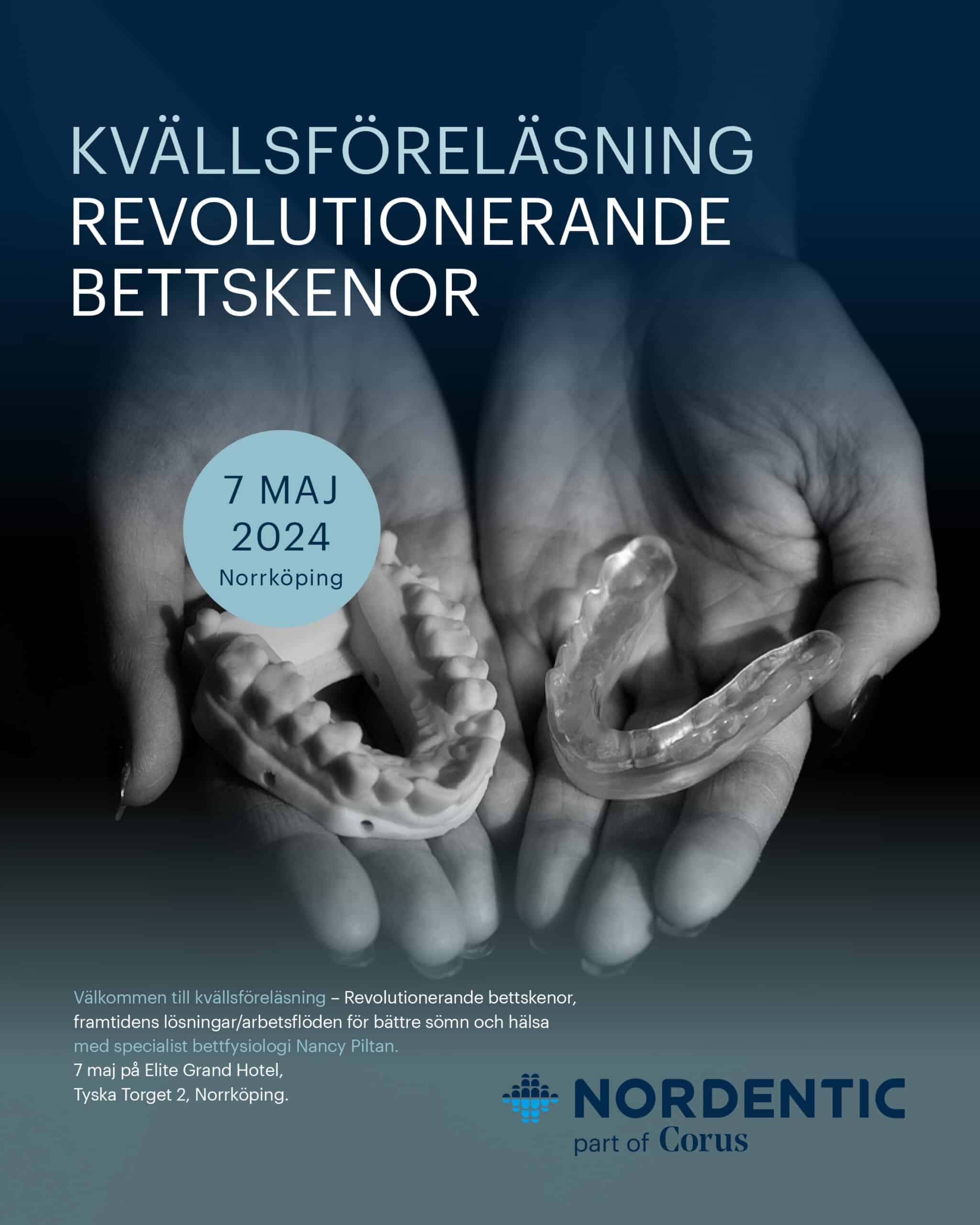 Kvällsföreläsning – 7 maj 2024 i Norrköping